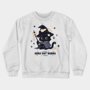 Wizard Cat - ABRA 'CAT' DABRA - Crewneck Sweatshirt